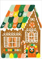 Gingerbread House Greeting Card