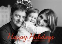 Happy Holidays Photo Card