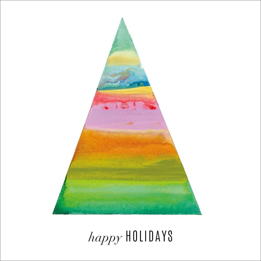 Lux Greeting Holiday Card