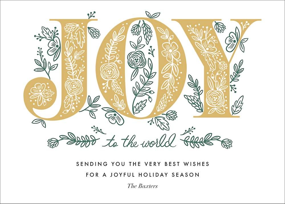 Oh Joy Holiday Photo Card