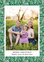 Berry Pine Vertical Photo Card