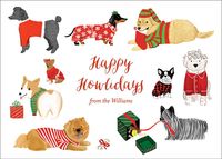 Happy Howlidays Holiday Card