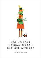 Season of Giving Greeting Card