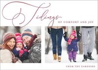 Tidings Holiday Photo Card