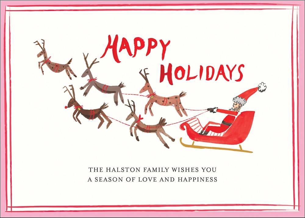 Holiday Pit Stop Card