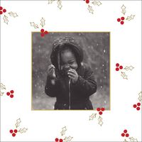 Golden Berries Holiday Photo Card