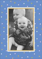 Wrapping Paper Holiday Photo Card