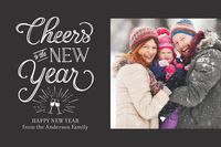 Cheers New Year Postcard