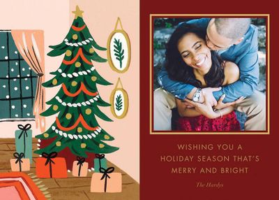 Trim the Tree Holiday Photo Card