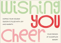 Wishing You Cheer Holiday Card