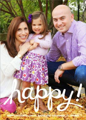 Happy Holiday Photo Card