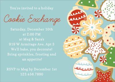 Cookie Exchange Invitation