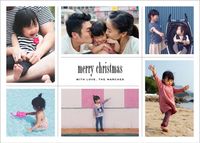 Big Picture Christmas Photo Card