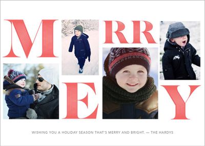 Hopscotch Holiday Photo Card