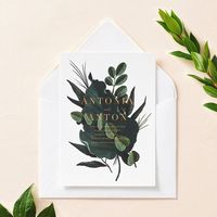 Herrgarde Wedding Invitation