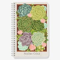 Succulents Custom Journal