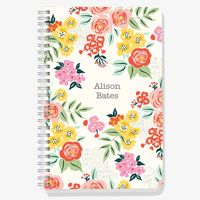 Cottage Rose Custom Journal