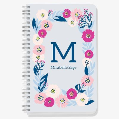 Folk Floral Custom Journal