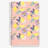 Citrus Floral Custom Journal