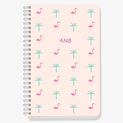 Flamingo Palm Custom Journal