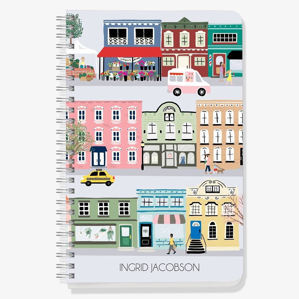 City Scene Custom Journal