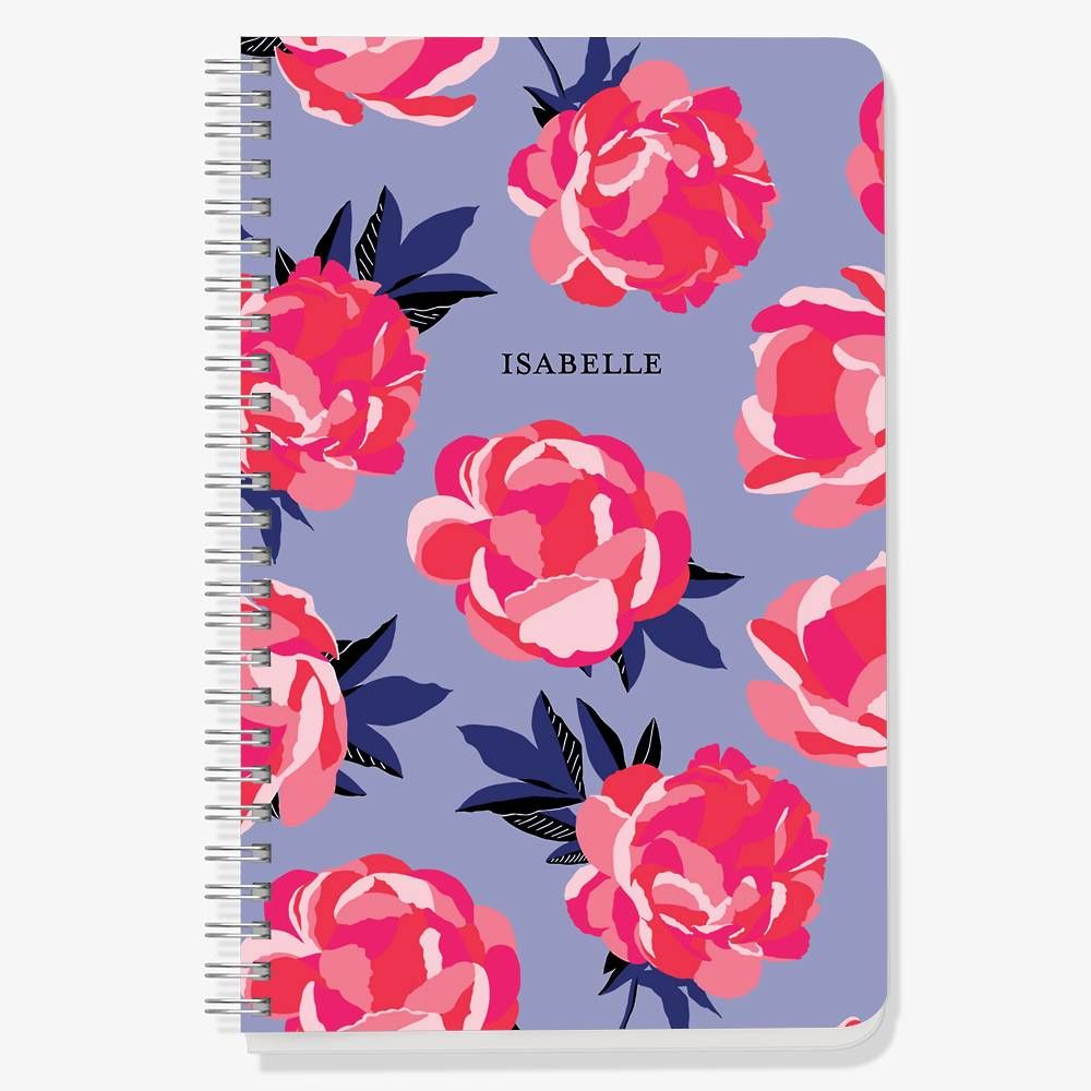 Peonies Custom Journal