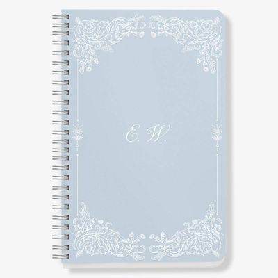 Scrollwork Floral Custom Journal