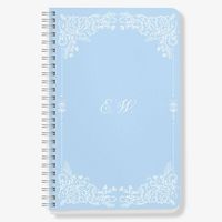 Scrollwork Floral Custom Journal