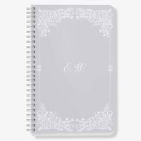 Scrollwork Floral Custom Journal