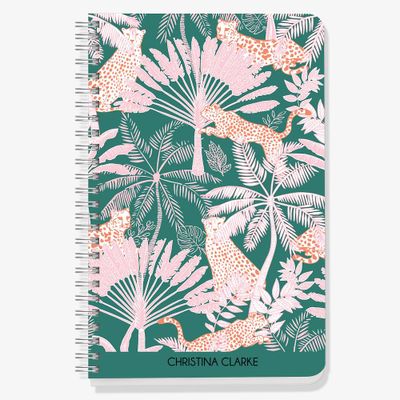 Jungle Cats Custom Journal