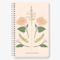 Vintage Floral Custom Journal