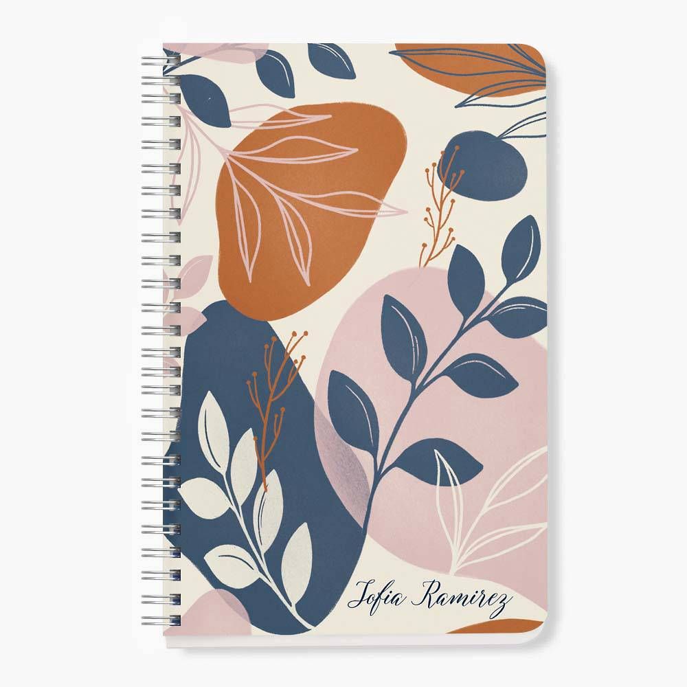 Abstract Botanical Custom Journal