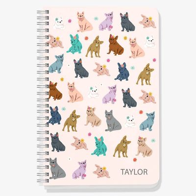 Frenchie Custom Journal