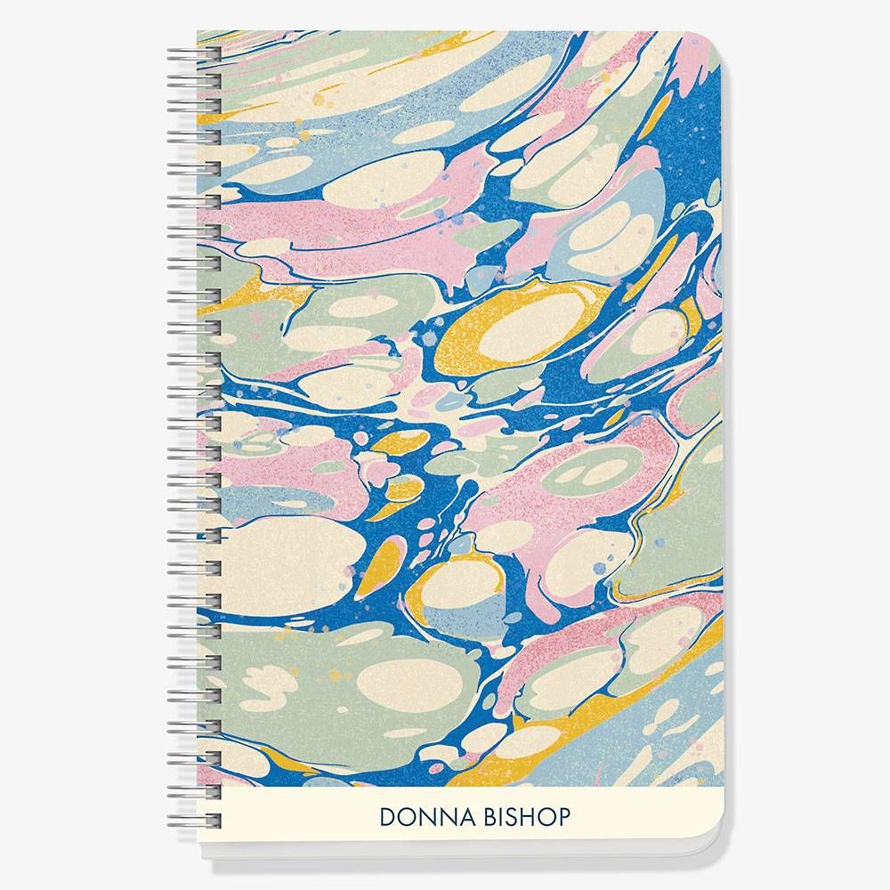 Bright Marble Custom Journal
