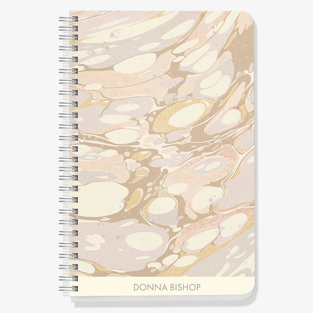 Bright Marble Custom Journal
