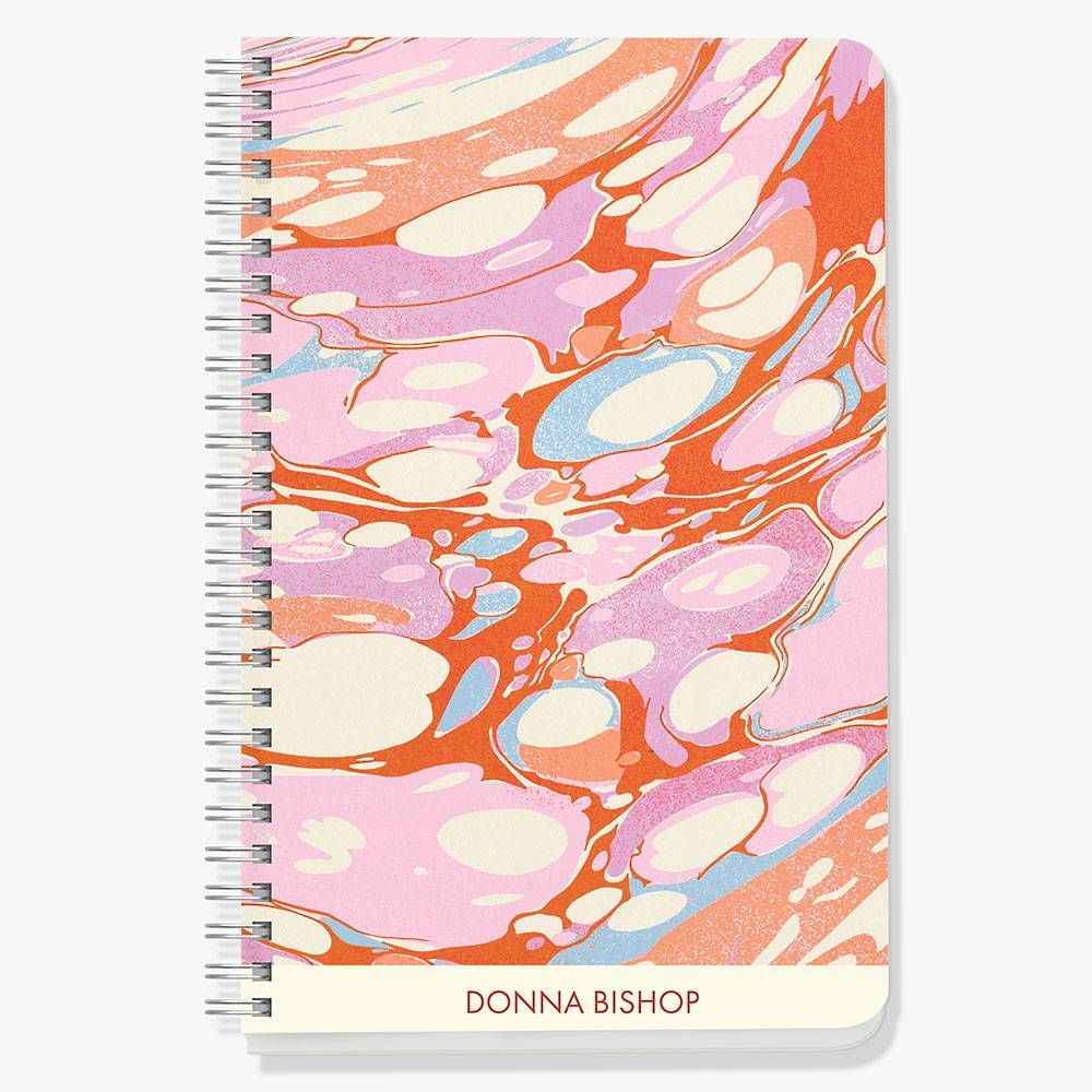 Bright Marble Custom Journal