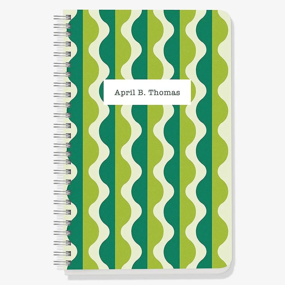 Bright Scallops Custom Journal