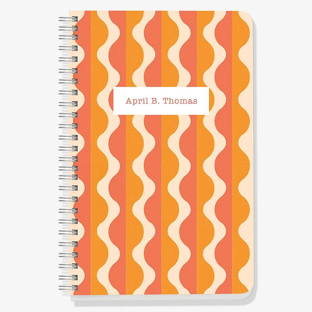 Bright Scallops Custom Journal