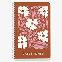 Funky Floral Custom Journal