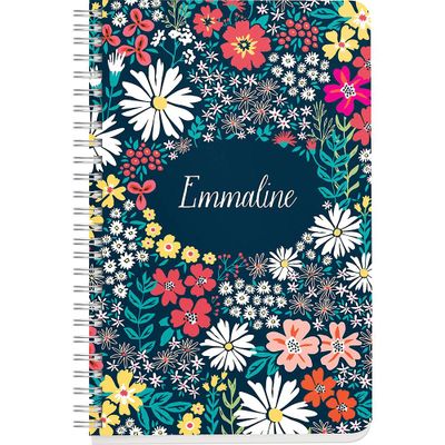 Tiny Floral Custom Journal