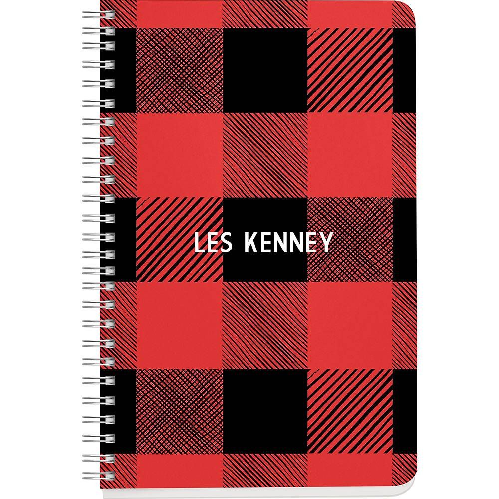 Buffalo Plaid Custom Journal