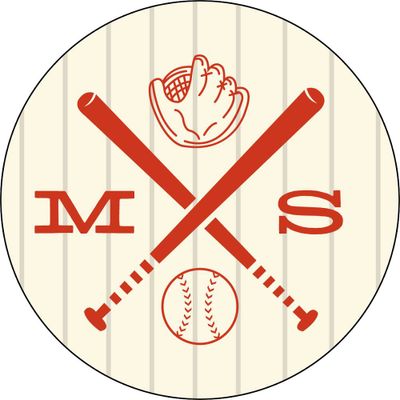 Baseball Personalized Stickers