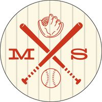 Baseball Personalized Stickers