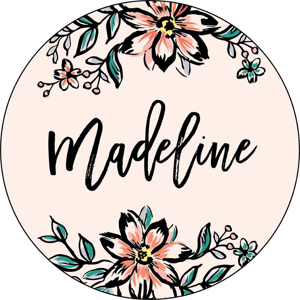 Folk Floral Stickers