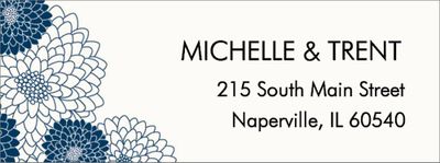 Mums Color Return Address Label