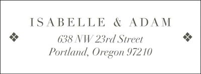 Lattice Return Address Label