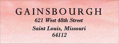 Ombre Return Address Label