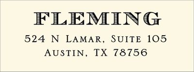 Laurel Return Address Label