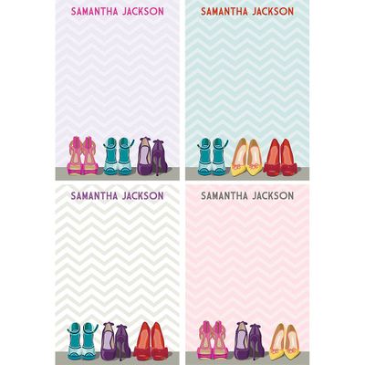 Shoes Personalized Note Pads