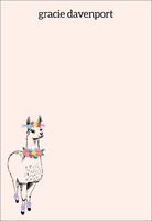 Llamas Personalized Notepad Sets